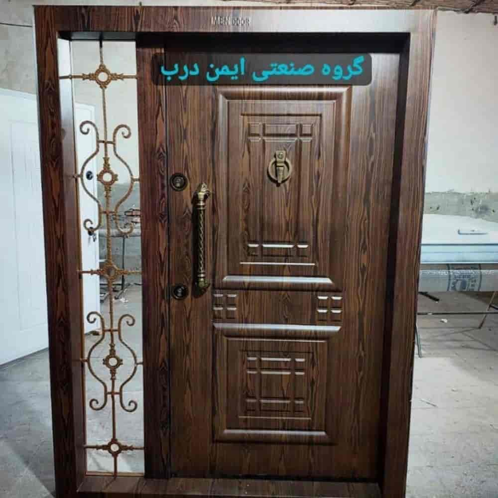 درب ضد سرقت لابی رویه فلز